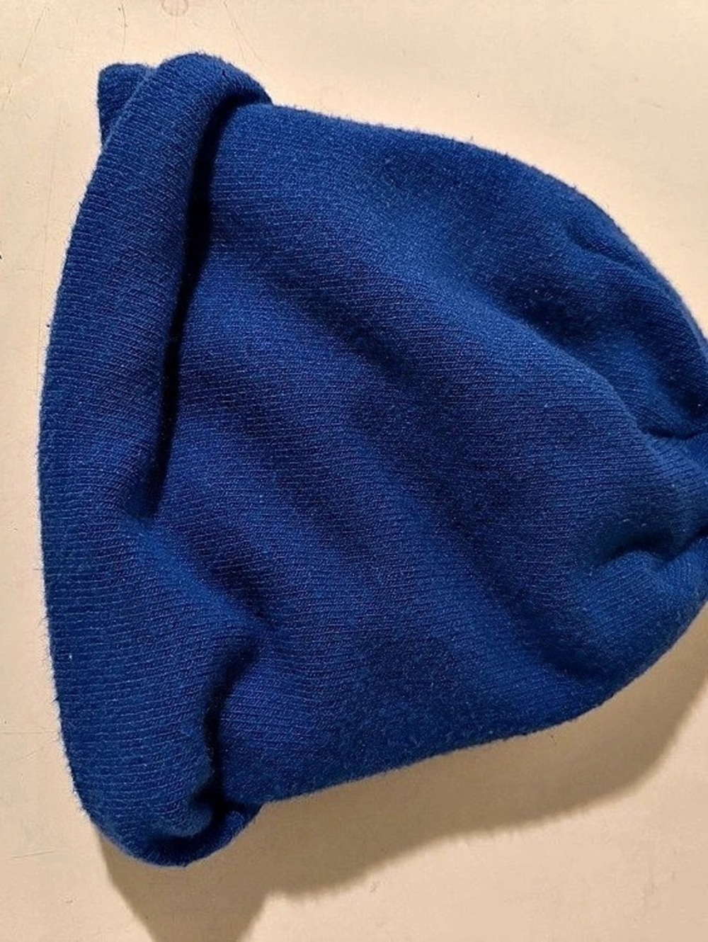 The North Face Logo Box Cuffed Beanie Blue Baby Hat